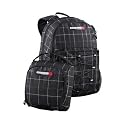 Snackpack Daypack with Cooler Section (warm grey plaid)