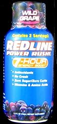 36 Pack - Redline Power Rush 7 Hour - Wild Grape - 2.5oz.