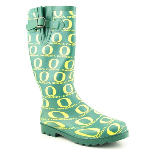 CAMPUS GEAR University of Oregon Boots Rain Shoes Green