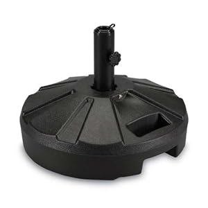 Free Standing Umbrella Base Unfilled - Black by 