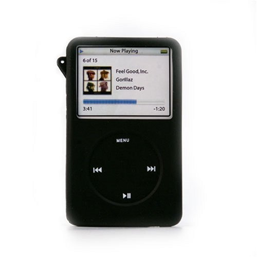 Apparel: iPod Video Silicone Workout Case  60GB, Black  w/ARMBAND