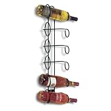 6 Bottle Wall Mount Wine Rack by Spectrum