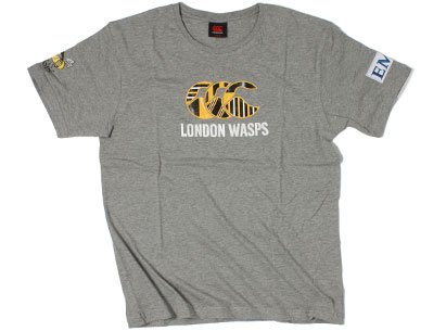 Wasps Rugby T-Shirt Uglies Logo Tee By Canterbury Size Large - size Large Wasps Rugby T-Shirt Uglies Logo Tee By Canterbury Size Large - size Large