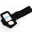 Premium Black Adjustable Wrist Armband Sports Gym Carrying Case Cover for App...