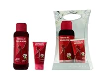 Herbacin Wellness Set Wildrose, Geschenkset (Wellness Bad 500 ml und Wellness Handcreme 75 ml)