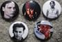 5 BRAND NEW Johnny Depp One Inch Buttons / Pins