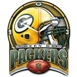 Green Bay Packers Wall Clock-High Definition color graphics durable matte finish