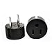 Heavy Duty Grounded USA American To European German Schuko Outlet Plug Adapter - 6 Pack