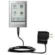 Rapid Wall Home AC Charger for the Sony PRS-600 Reader Touch Edition - uses Gomadic TipExchange Technology