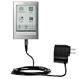 Rapid Wall Home AC Charger for the Sony PRS-600 Reader Touch Edition - uses Gomadic TipExchange Technology