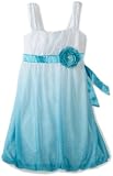 Amy Byer Girls 7-16 Ombre Sleeveless Empire Bubble Dress