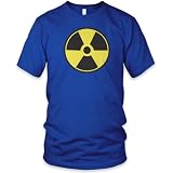 Radioactive Fine Jersey T-Shirt, Royal Blue, M