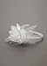 David's Bridal Flower Girl Headband with Flower and Tulle Pouf Style H7999