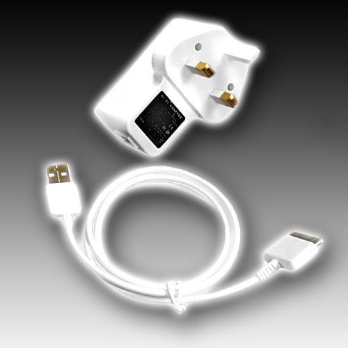 Mains/Travel Charger for iPod 15Gb, 20Gb, 30Gb, 40Gb, 60Gb, iPod Mini and Nano