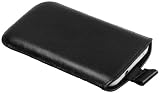 Produkt-Bild: mumbi Etui Ledertasche mit Ausziehhilfe f&uuml;r Samsung i9000 Galaxy S/i9001 Galaxy S Plus