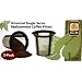 Medelco RK202 One All Universal Single-Cup Replacement Coffee Filter, Set of 2