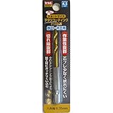 ( お徳用 75個セット) TRAD 六角軸ショートチタンドリル 先端工具 【鉄工・木工用】 穴径：4.5mm TTD-4.5 〔DIY用品 大工道具〕