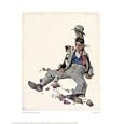 Defeated Suitor - Norman Rockwell Art Print Poster - 16.75 x 20