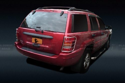 1999 2000 2001 2002 2003 2004 Jeep Grand Cherokee Stainless Steel Tail Light Guard