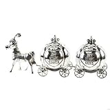 Silver Plated Cinderella Carriage My First Curl, My First Tooth