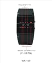 Men's Black, Sleek and Sophisticated, Binary Watch