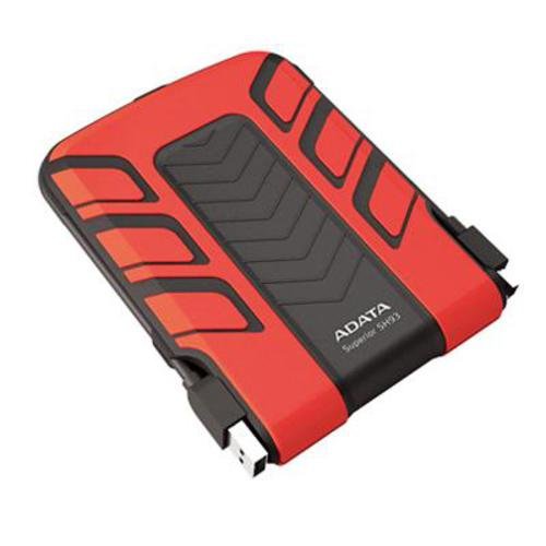 A-Data 640GB SH93 externe Festplatte (6,4 cm (2,5 Zoll) HDD USB 2.0) red extern retail