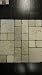 Plaza Pattern Tumbled Travertine Mixed Size and Mixed Color