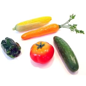 Click here to buy Pretend Play Toy Products: Toy Foods: Realistic Toy Vegetables for Grocery Shopping and Kitchen....