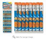 Basketball Pencils (set of 8 pencils)