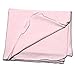 Nozone Baby Blanket, Sun Protective, Soft Rayon from Bamboo, UPF 50+ in Light Pink