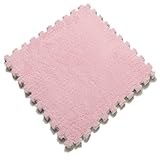 STONG ジョイントマット フロアマット キッズスペース プレイマット 単色 9枚 ピンク