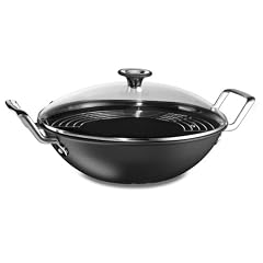 Tefal E95317 Jamie Oliver Wok � 32 cm mit Glasdeckel