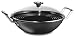 TEFAL JAMIE OLIVER HARD ANODISED 32CM WOK AND LID E9531732