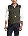 Carhartt Men's Mock Neck Vest Sherpa Lined Sandstone