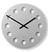 NEXTIME (�l�N�X�^�C��) �|�����v B&W Wall clock 40cm '12 holes silver' B2001127