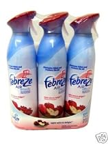 Air Fresheners Febreze Apple Spice & Delight 3 Pack Air Effects (pack Of 3) Pack of 3 pcs