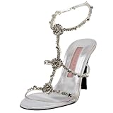 Caligarius Women's Garbo Jeweled Evening Sandal