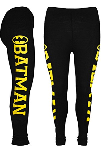 Oops Outlet Kid`s Superman Batman Leggings Girls Like a Boss Full Length Jegging
