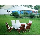 Annabel Oblong Parasol 2mx3m - Colour: Green