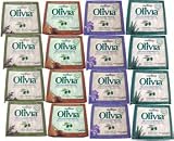 Papoutsanis Olivia Pure Greek Olive Oil Soap 16-pack Assorted 125 Gram Bars
