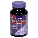 Natrol Black Cohosh, 80 mg, 60 Capsules (Pack of 3)