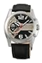Orient Men's CDB02002B Semi Skeleton with Motor Cycle inspired design Black Watch
