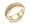 14K Solid Tri-Color Gold Braided Wedding Band Ring