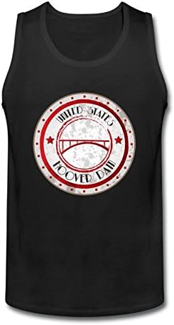 Malcobess Men's Hoover Dam Art Sleeveless Tank Top XXXL