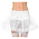 Leg Ave Women's Petticoat, White, One Size