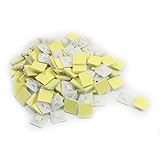 uxcell タイマウントベース　タイマウント基板　自己粘着性　プラスチック　ホワイト　5mm　7mm　110g　200個