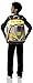 FAB Starpoint Big Boys' Transformers Bumble Bee Big Face 16 Inch Backpack, Multi, One Size