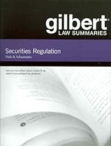 Securities Regulation (Gilbert Law Summaries) Securities Regulation (Gilbert Law Summaries)
