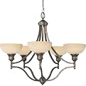 Fairlawn 5 Light Chandelier - Peruvian Bronze