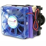 StarTech.com Universal Intel P4 AMD Athlon CPU Cooler Fan with Heatsink UNIVERSALHSF (Blue)